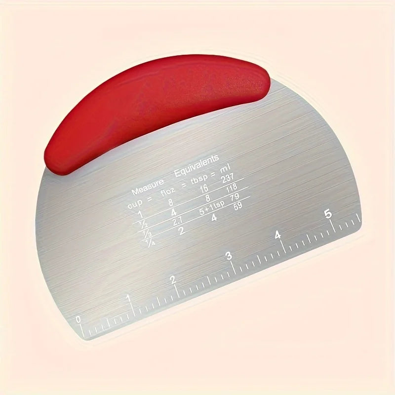 Stainless Steel Dough Scraper