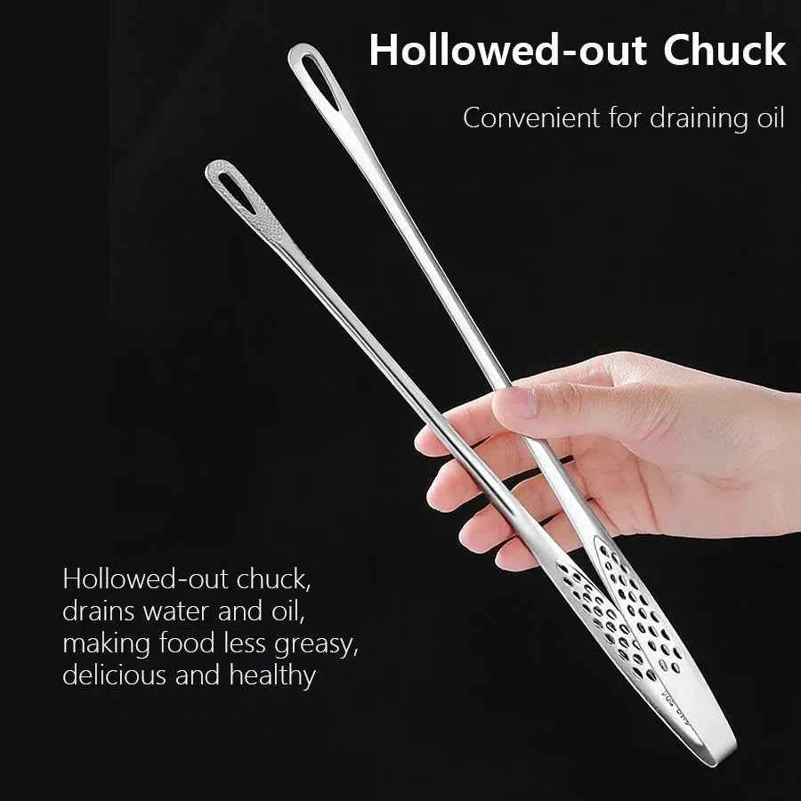 Stainless Steel BBQ & Kitchen Tongs