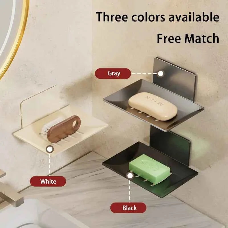 Wall-Mounted Bathroom Soap Holder