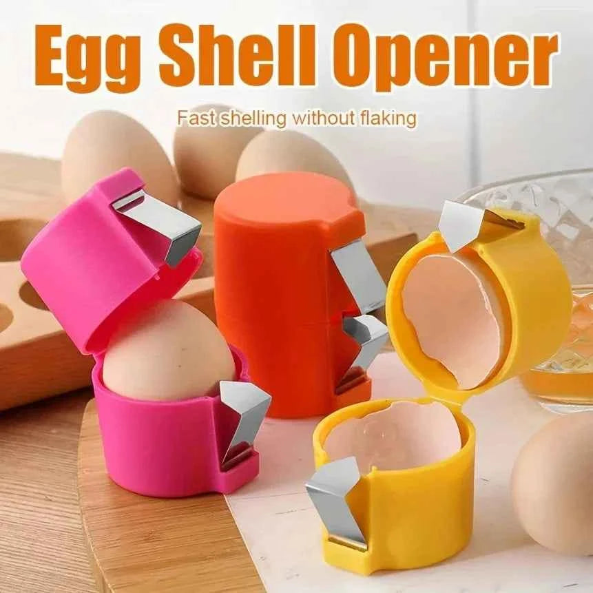 Portable Egg Opening Machine for Quick Beating and Shelling | Essential Kitchen Accessories