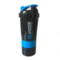 3 Layers Shaker Protein Bottle Powder Shake Cup Water Bottle Plastic Mixing Cup Body Building Exercise Bottle