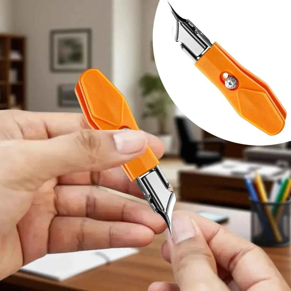 Premium 25 Degree Slant Edge Nail Clipper for Ingrown Toenails - Precision Trimming Made Easy