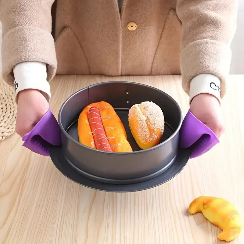 2-Piece Silicone Oven Mitt Clips
