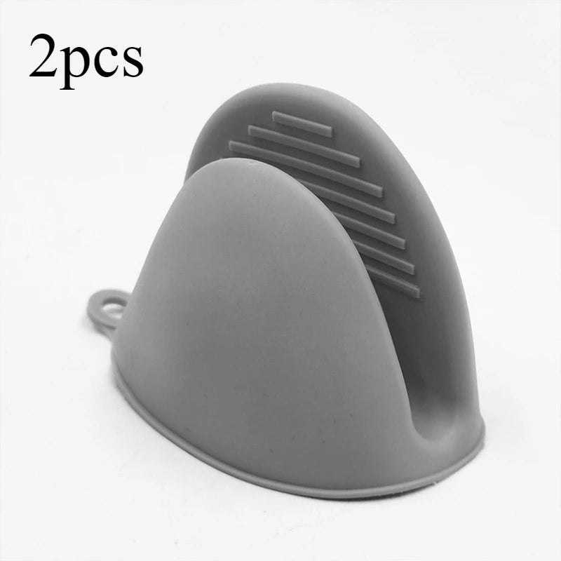 2-Piece Silicone Oven Mitt Clips