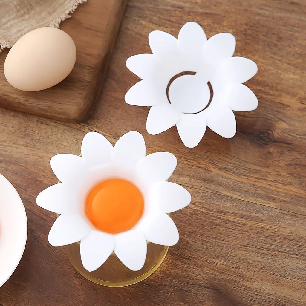Cute Flower Egg Separator - 1pc Flower Design Egg White Yolk Separator Kitchen Gadget