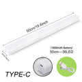 Motion Sensor Light Wireless LED Night Light Type C Rechargeable Light Cabinet Wardrobe Lamp Staircase Backlight For Kitchen LED - Vaxicy