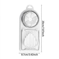 Multifunctional 2-in-1 Stainless Steel Wire Pull Egg Cutter Tool - High-Quality PP Base Kitchen Accessory