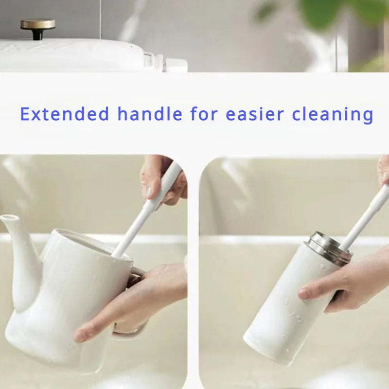 Foldable 360 Degree Silicone Bottle Brush