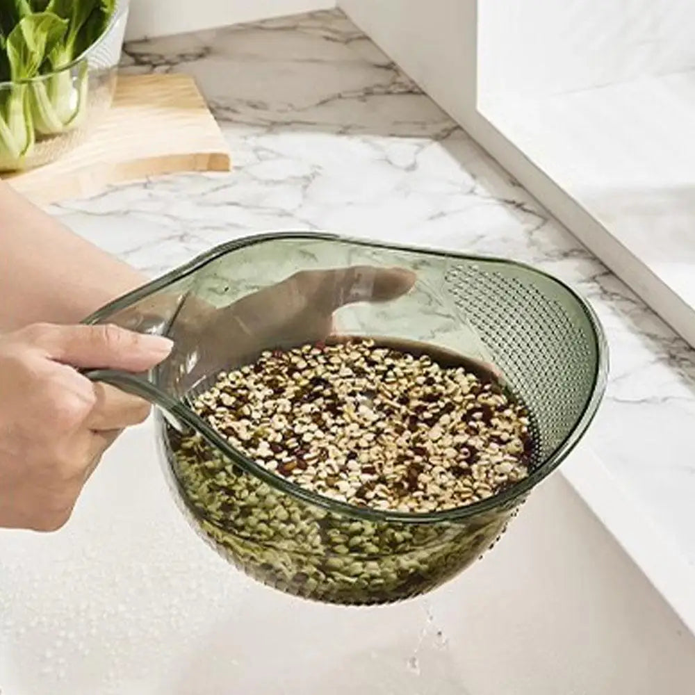 Rice Washing Bowl & Colander