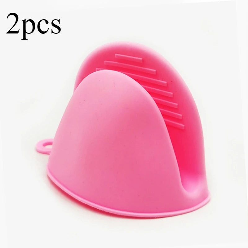 2-Piece Silicone Oven Mitt Clips