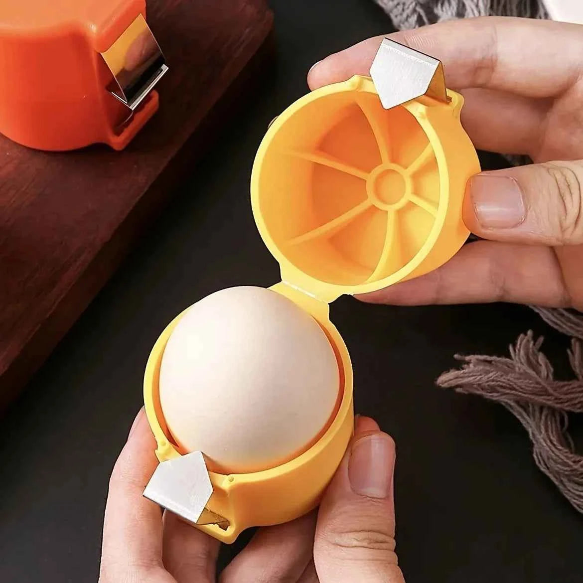 Portable Egg Opening Machine for Quick Beating and Shelling | Essential Kitchen Accessories