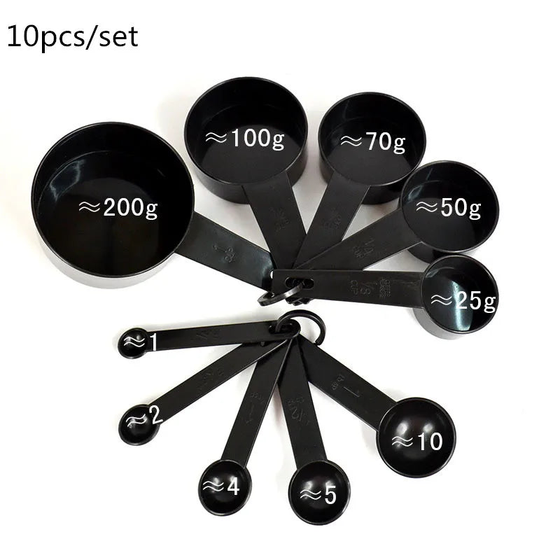 5/10pcs Measuring Tools Kitchen Measuring Spoons Teaspoon Sugar Scoop Cake Baking Flour Measuring Cups Kitchen Measuring Spoons - Vaxicy