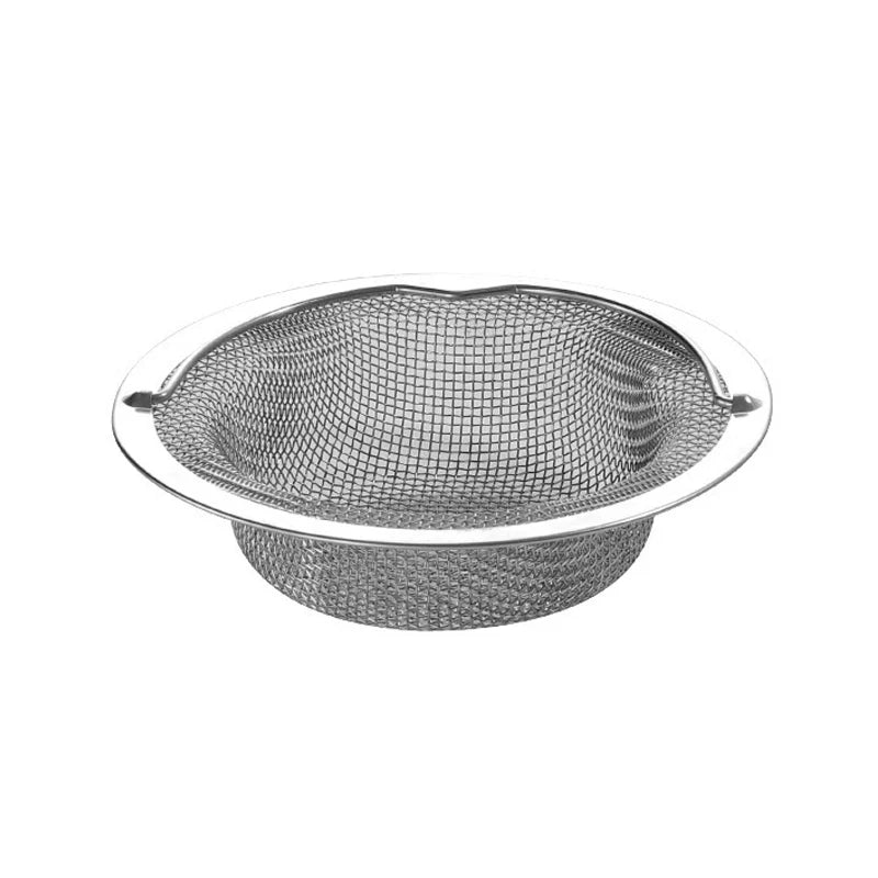 Stainless Steel Sink Strainer - Thickened Anti Clog Drain Filter, Universal Leak Proof Mesh for Sink Basket Debris Catcher