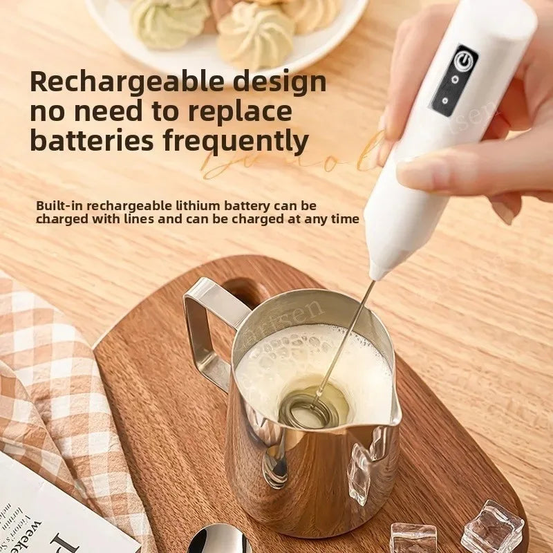 Rechargeable Wireless Milk Frother
