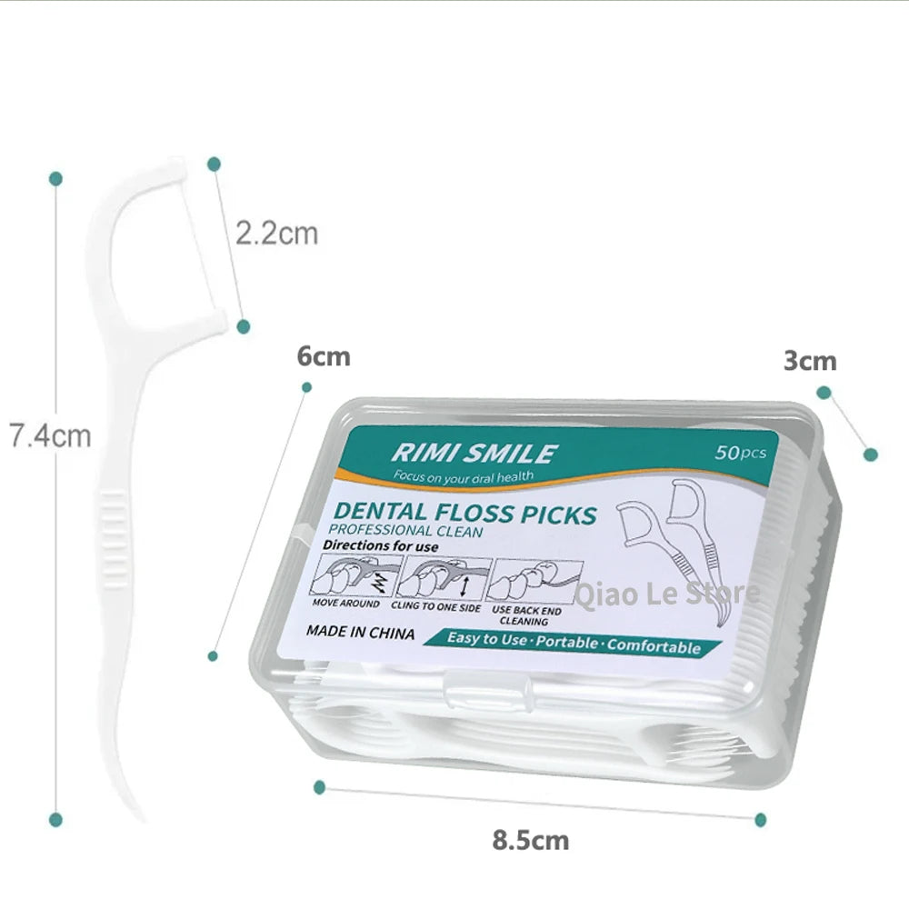Portable Dental Floss Picks Box