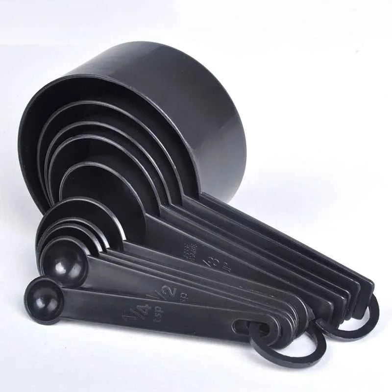 5/10pcs Measuring Spoons Set for Kitchen - Teaspoon Sugar Scoop & Cake Baking Flour Measuring Cups