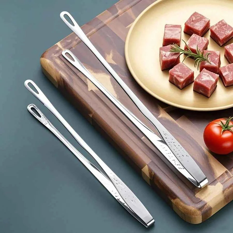 Stainless Steel BBQ & Kitchen Tongs