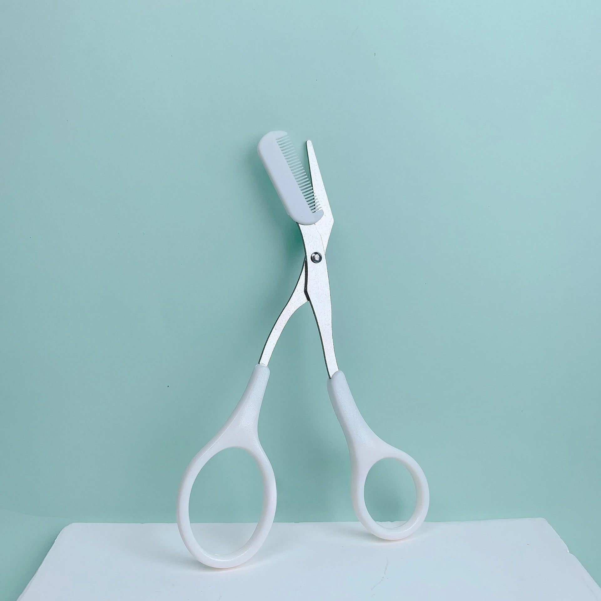 Eyebrow Trimming Scissors with Comb