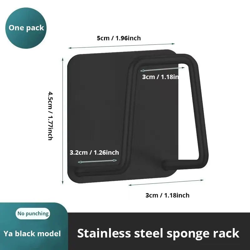 Wall-Mount Sink Sponge Rack