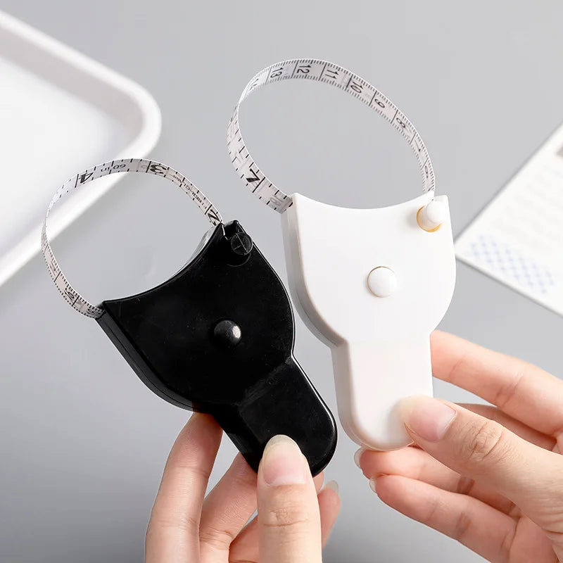 Portable Fitness Telescopic Health Tape Measure With Handle Torch Y-shaped Tape Measure Waist Circumference Tape Measure - Vaxicy