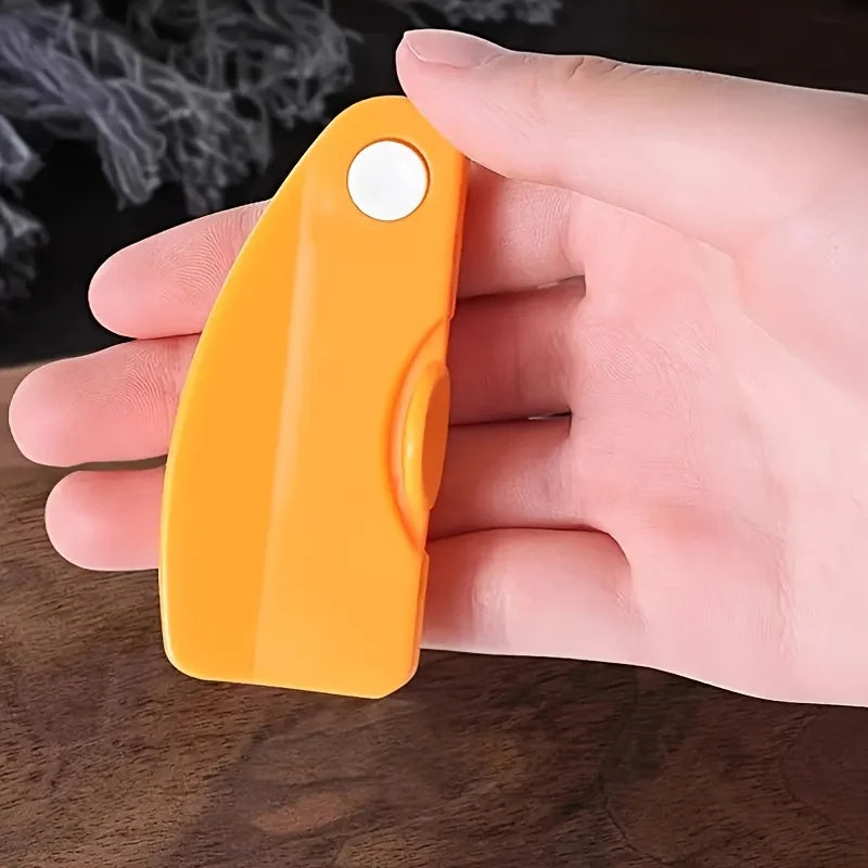1PC peeler, plastic folding handle fruit peeler tool, vegetable and fruit cutter, creative lemon and grapefruit peeler, kitchen - Vaxicy