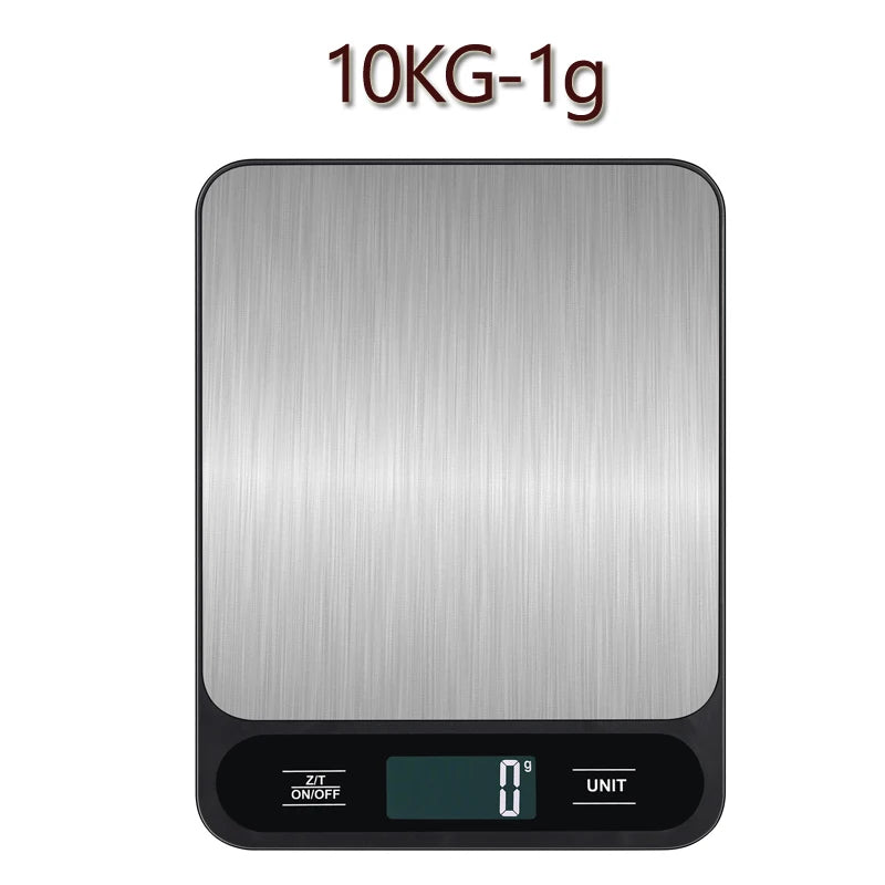 10kg Digital Kitchen Scale Baking Gram Weight Scales LCD Digital Display Electronic Table Scale Personal Healthy Diet Food Scale