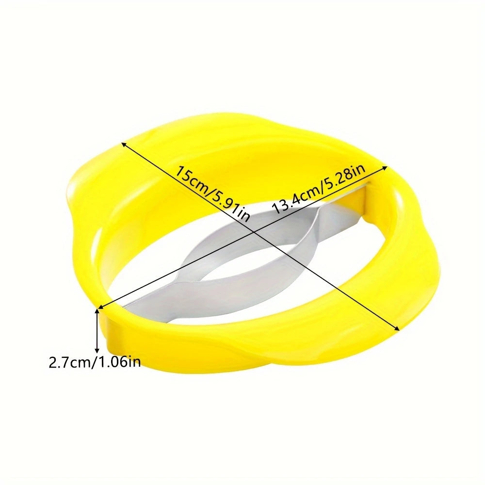 Mango Slicer - Easy Peel & Core Remover, Durable Plastic Fruit Cutter with Non-Slip Grip, Color Options - Vaxicy