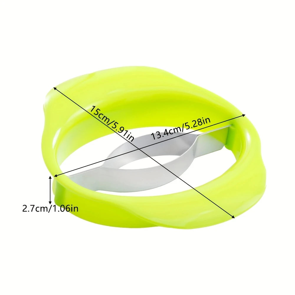 Mango Slicer - Easy Peel & Core Remover, Durable Plastic Fruit Cutter with Non-Slip Grip, Color Options - Vaxicy