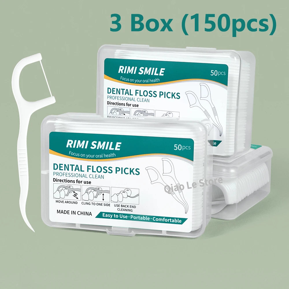Portable Dental Floss Picks Box