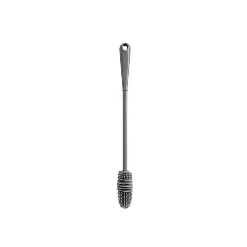Silicone Milk Bottle Brush Cup Scrubber Glass Cleaner Kitchen Cleaning Tool Long Handle Drink Bottle Glass Cup Cleaning Brush - Vaxicy