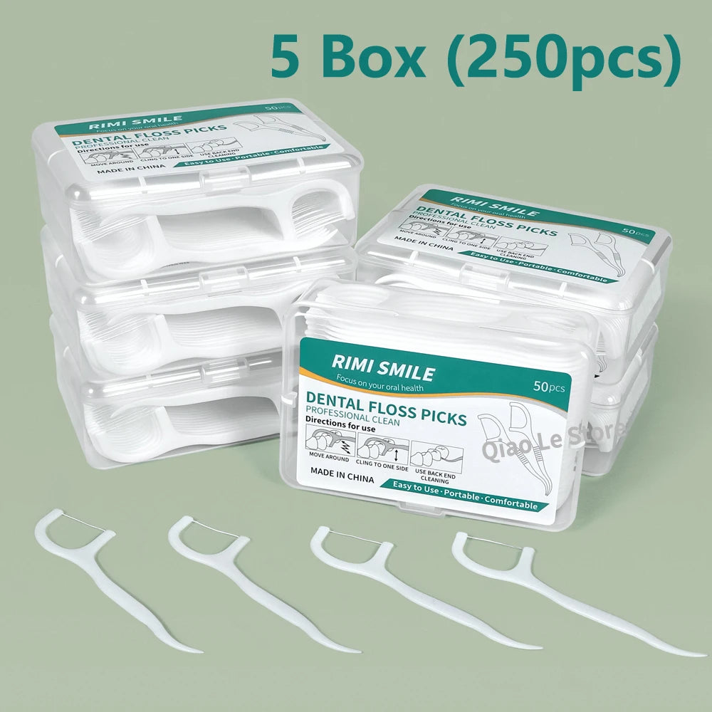 Portable Dental Floss Picks Box