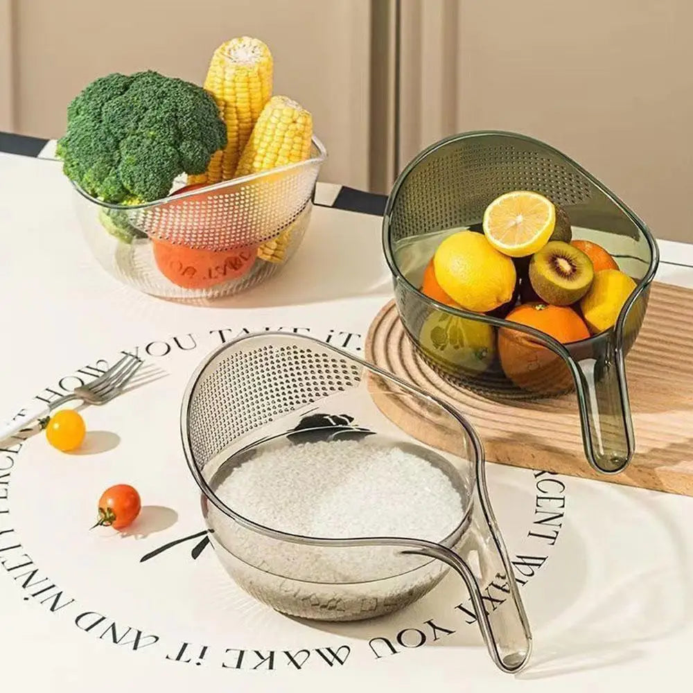 Rice Washing Bowl & Colander