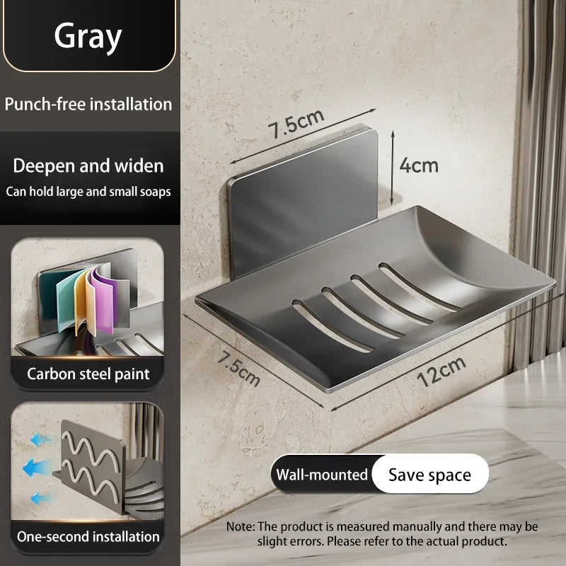 Wall-Mounted Bathroom Soap Holder