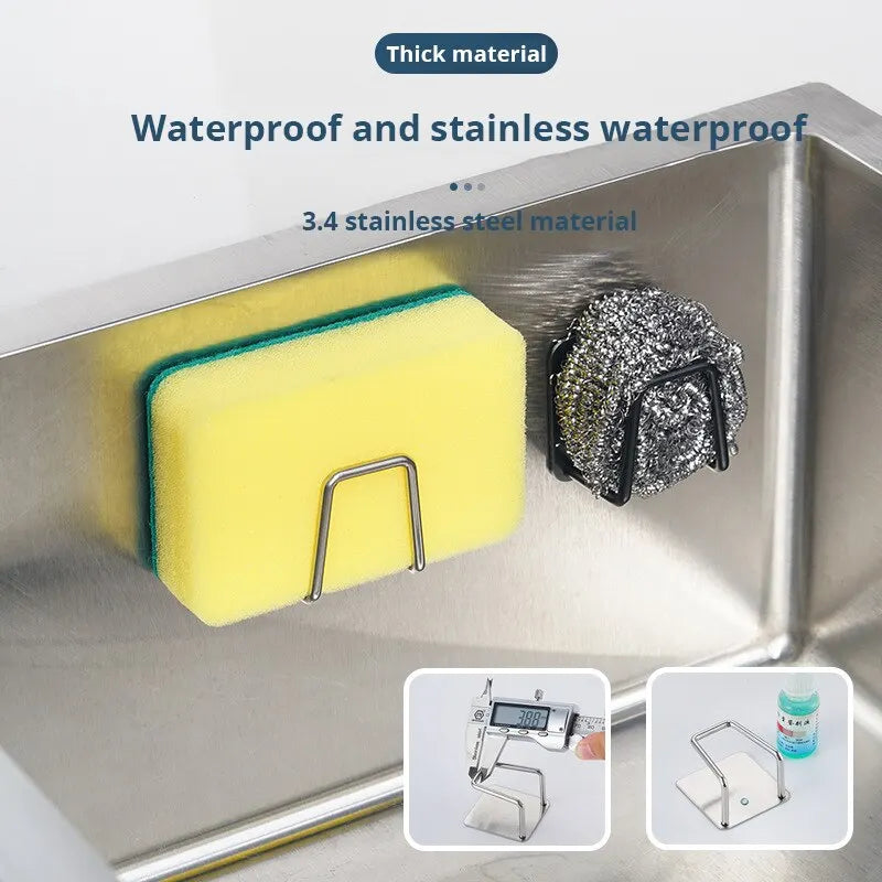 Wall-Mount Sink Sponge Rack