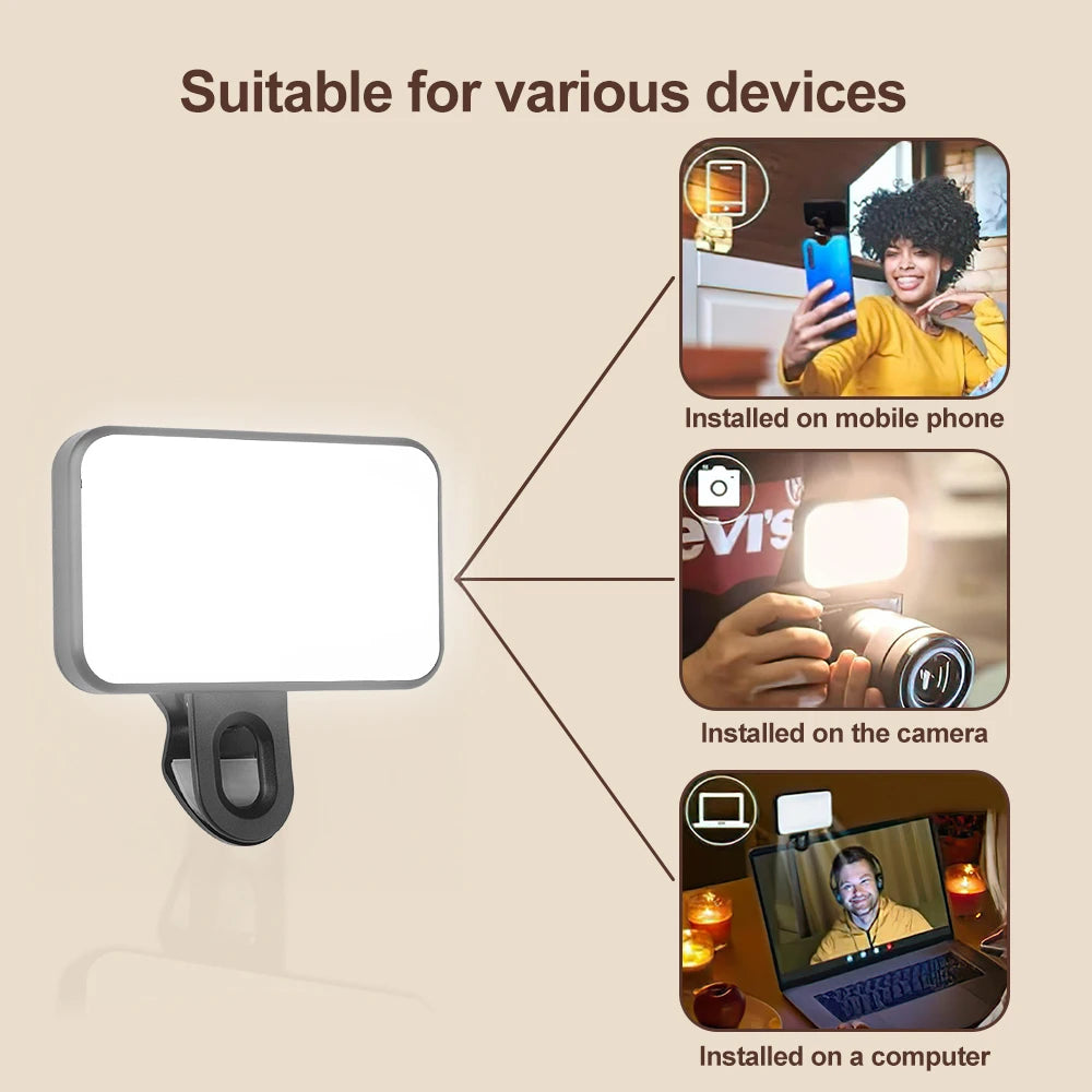Rechargeable Mini Selfie Fill Light