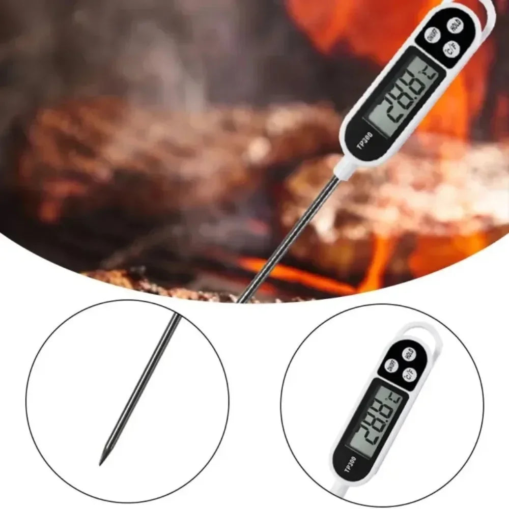 Food Thermometer TP300 Digital Kitchen Thermometer for Meat, BBQ & Cooking Tools