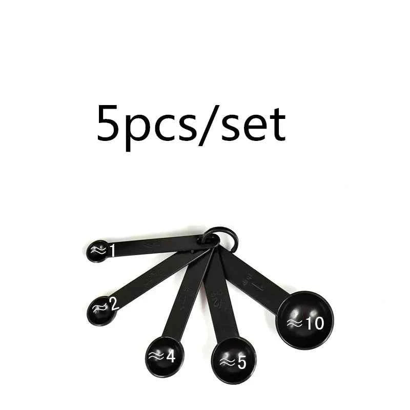 5/10pcs Measuring Spoons Set for Kitchen - Teaspoon Sugar Scoop & Cake Baking Flour Measuring Cups