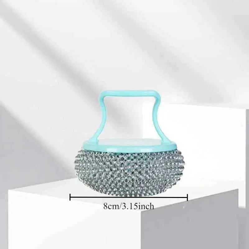3PCS Stainless Steel Cleaning Brush Set - Detachable Ball Brush for Non-stick Pots and Pans