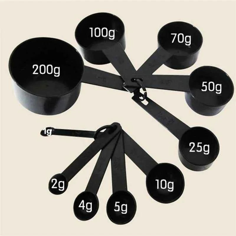 5/10pcs Measuring Spoons Set for Kitchen - Teaspoon Sugar Scoop & Cake Baking Flour Measuring Cups