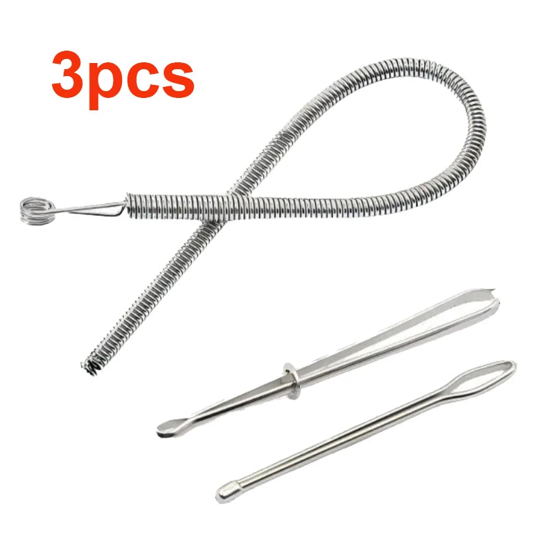Bendable Drawstring Threader Clip for Pants and Hoodies - Flexible Elastic Band Lace Cord DIY Sewing Accessory - Vaxicy