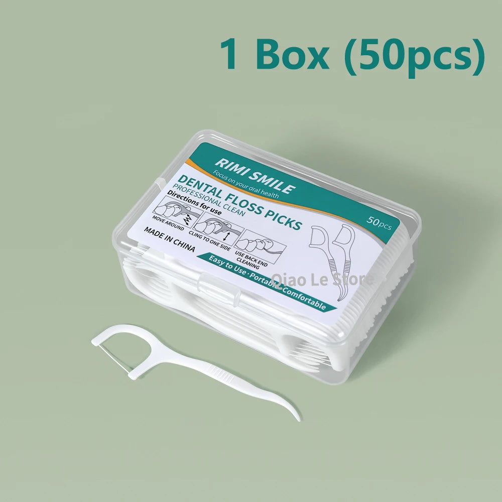Portable Dental Floss Picks Box
