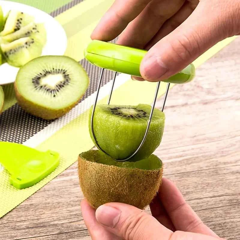 Kiwi Fruit Opener Tool - 1pc Thickened Kiwi Spoon with Independent Packaging for Easy Peeling and Splitting