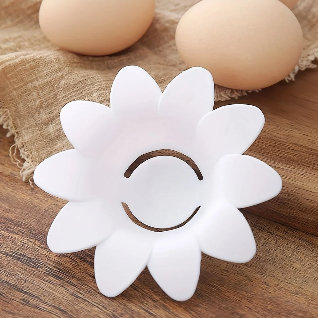 Cute Flower Egg Separator - 1pc Flower Design Egg White Yolk Separator Kitchen Gadget