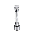 Kitchen Stainless Steel Faucet Sprinkler Water-saving Device Lengthening Rotating Splash Proof Sprinkler Spray Extender Bubbler - Vaxicy